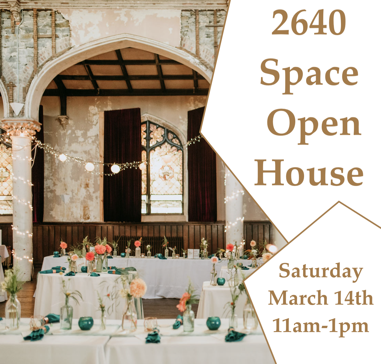 Upcoming Events — 2640 Space